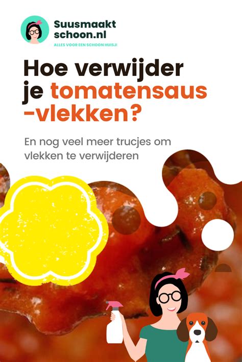 tomaten vlek verwijderen.